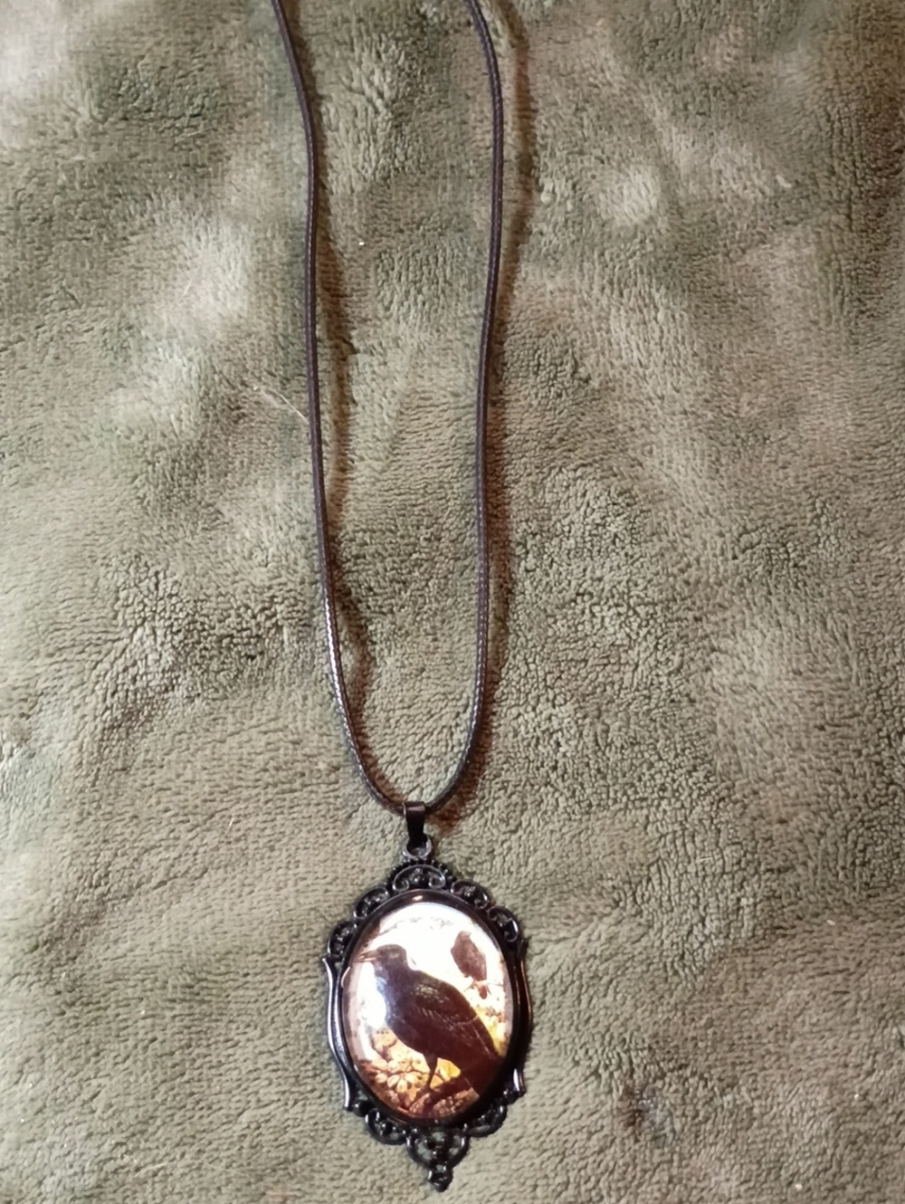 Source Unknown Vintage Halloween Necklace Gothic Jewelry For Women
